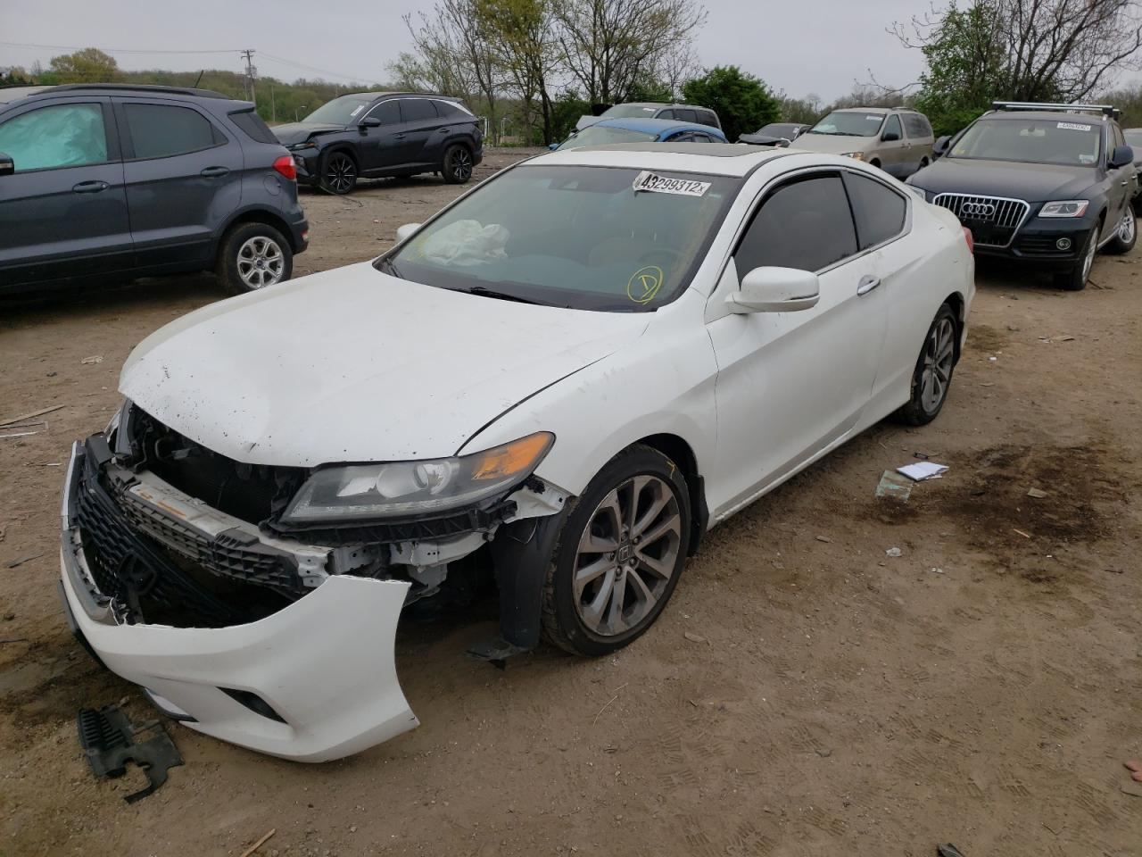 Photo 2 from auction – 2013 HONDA ACCORD EXL with VIN 1HGCT2B85DA009328