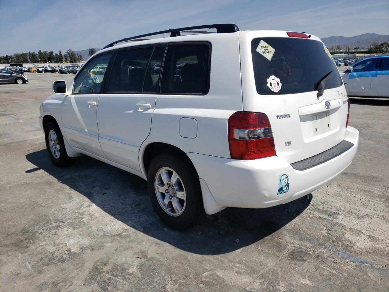 Photo 3 from auction – 2005 TOYOTA HIGHLANDER with VIN JTEDP21A950053671