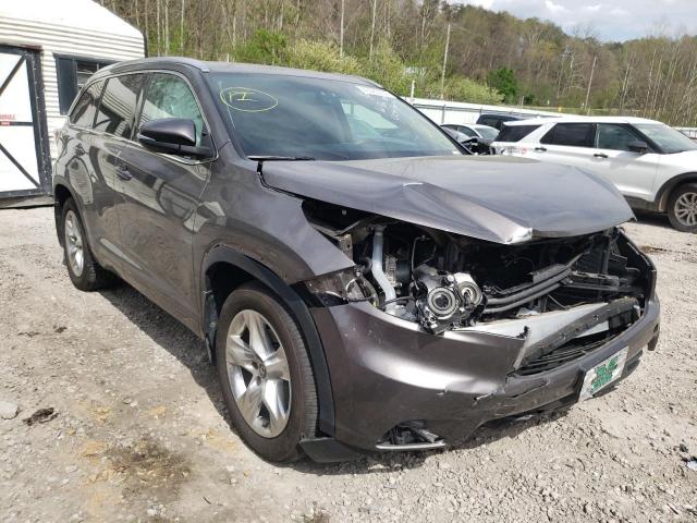 TOYOTA HIGHLANDER 2016 with VIN 5TDDKRFH7GS326267 - Photo from auction