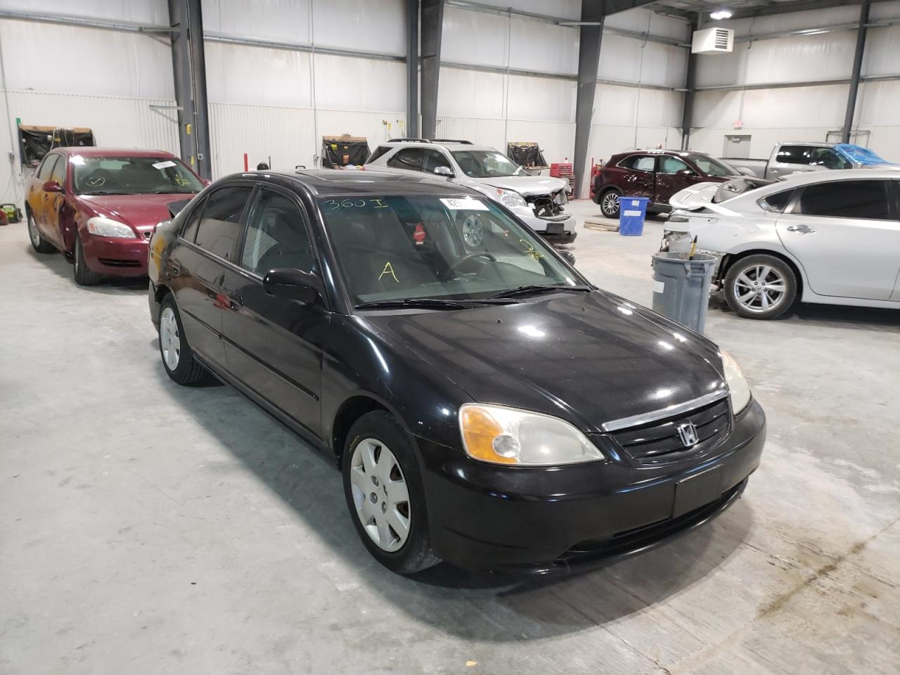 HONDA CIVIC 2002 with VIN 2HGES26782H608204 - Photo from auction
