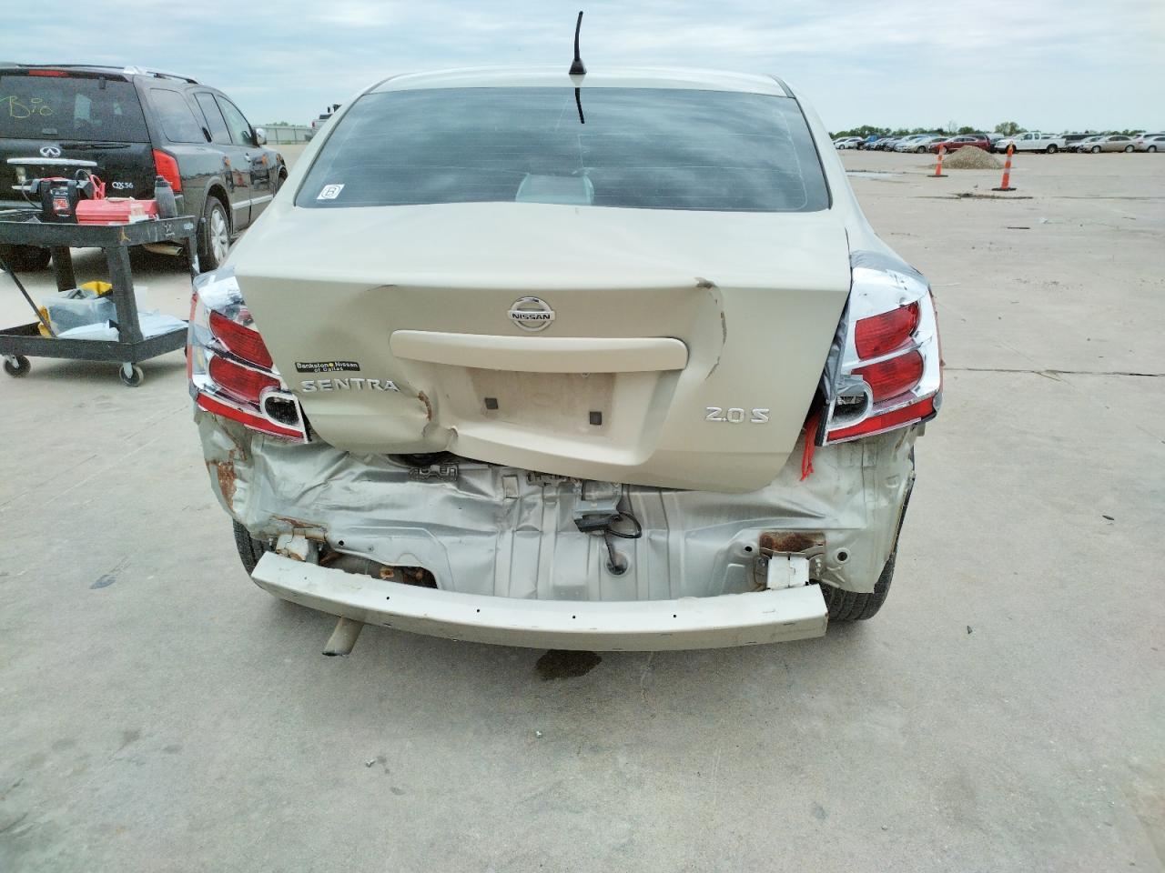 Photo 9 from auction – 2007 NISSAN SENTRA 2.0 with VIN 3N1AB61E27L705233