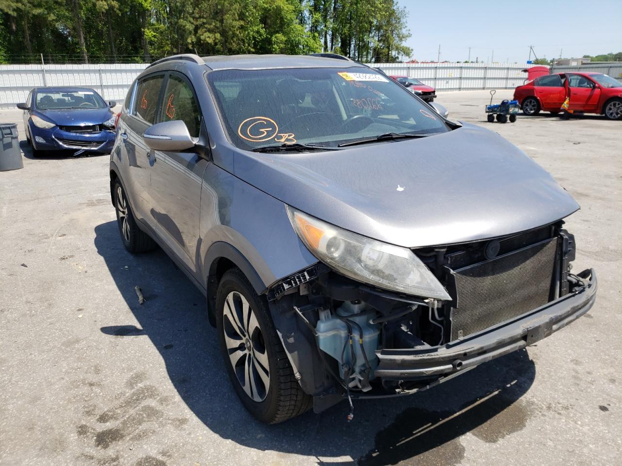 KIA SPORTAGE E 2011 with VIN KNDPC3A22B7145347 - Photo from auction