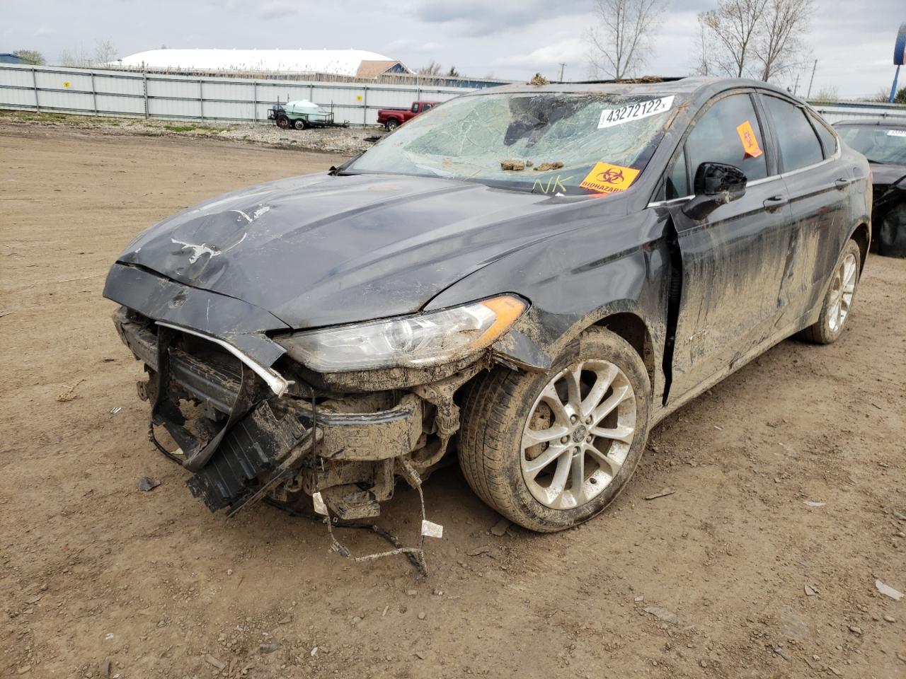 Photo 2 from auction – 2019 FORD FUSION SE with VIN 3FA6P0LU9KR240337