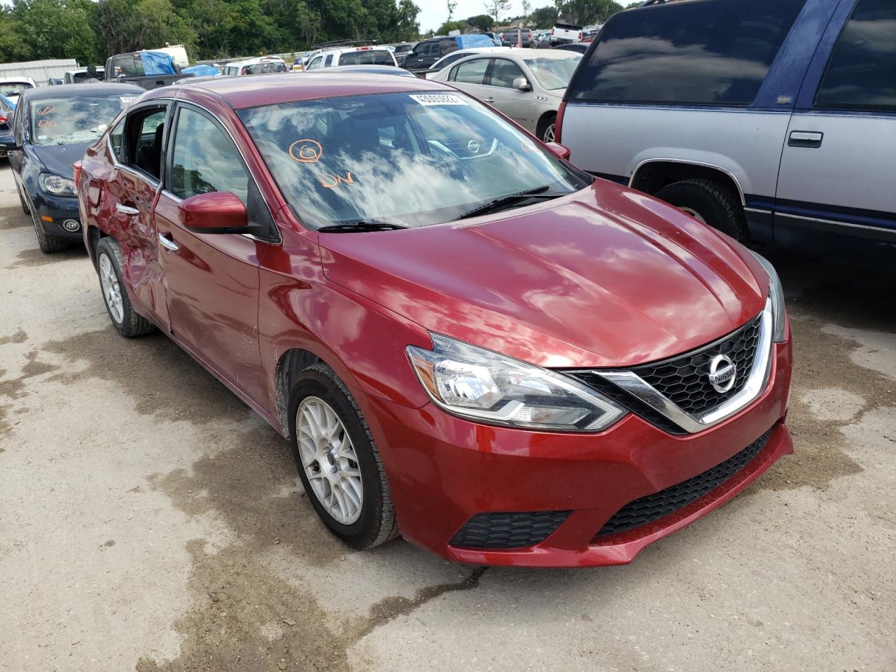 Photo 14 from auction – 2017 NISSAN SENTRA S with VIN 3N1AB7AP9HY383489