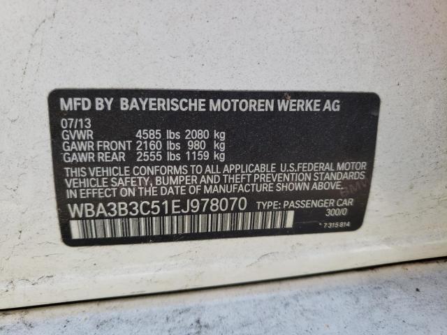 صورة رقم 10 من المزاد - 2014 BMW 328 XI مع VIN WBA3B3C51EJ978070