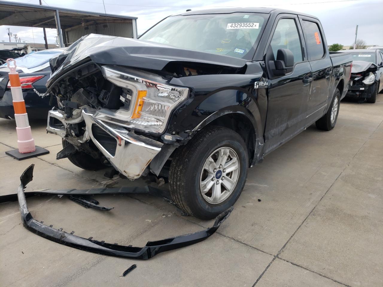 Photo 2 from auction – 2018 FORD F150 SUPER with VIN 1FTEW1CBXJFD16074