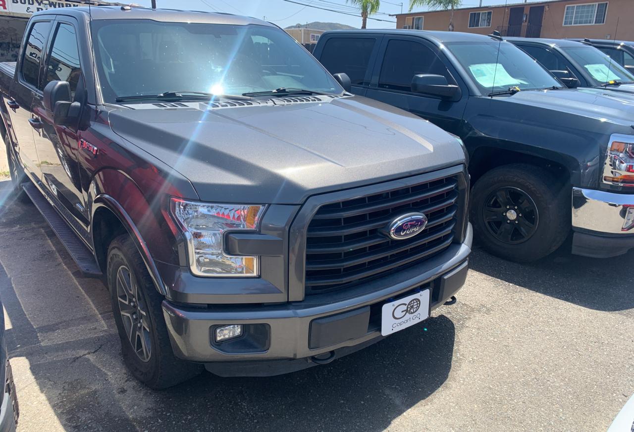 FORD F150 SUPER 2016 with VIN 1FTEW1EG1GKG02016 - Photo from auction