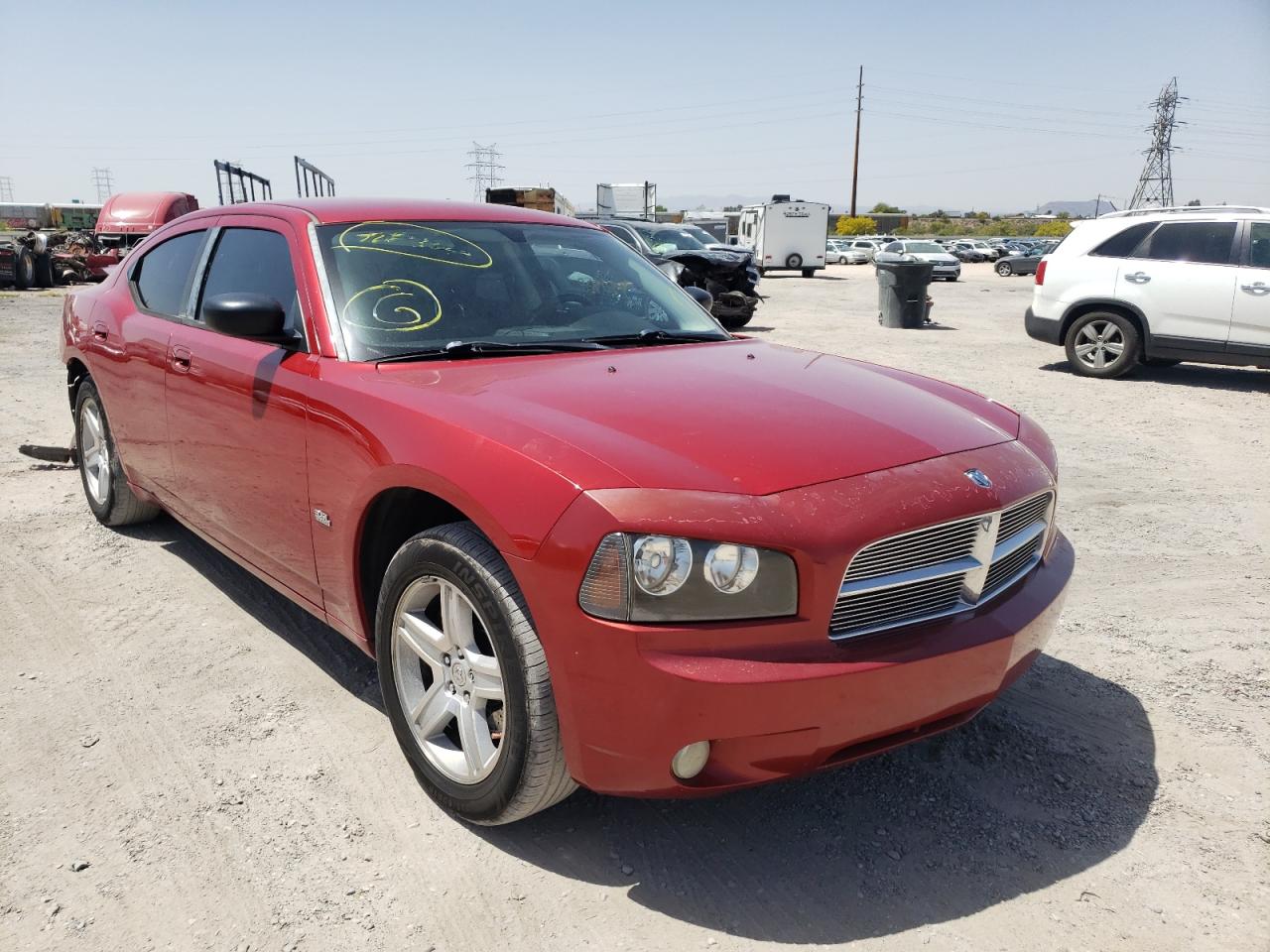 DODGE CHARGER 2009 with VIN 2B3KA33V59H601607 - Photo from auction