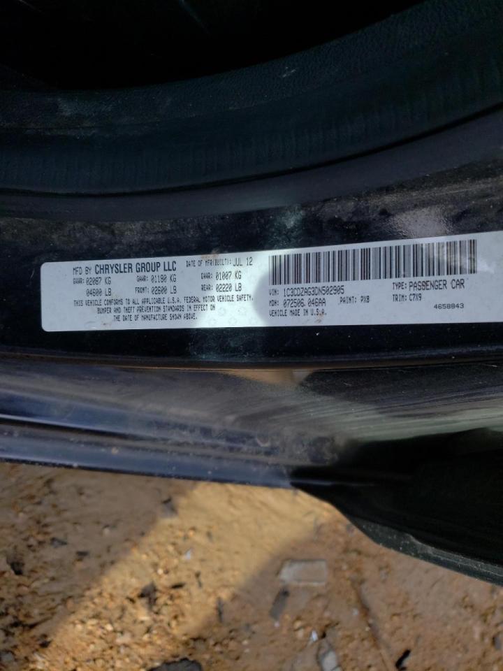 Photo 10 from auction – 2013 DODGE AVENGER SE with VIN 1C3CDZAG3DN502905