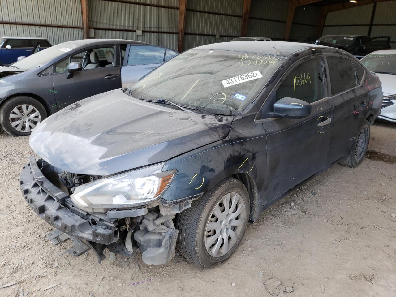 Photo 2 from auction – 2017 NISSAN SENTRA S with VIN 3N1AB7AP1HY254209