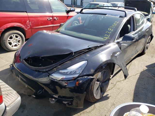 Photo 2 from auction – 2018 TESLA MODEL 3 with VIN 5YJ3E1EB4JF093011