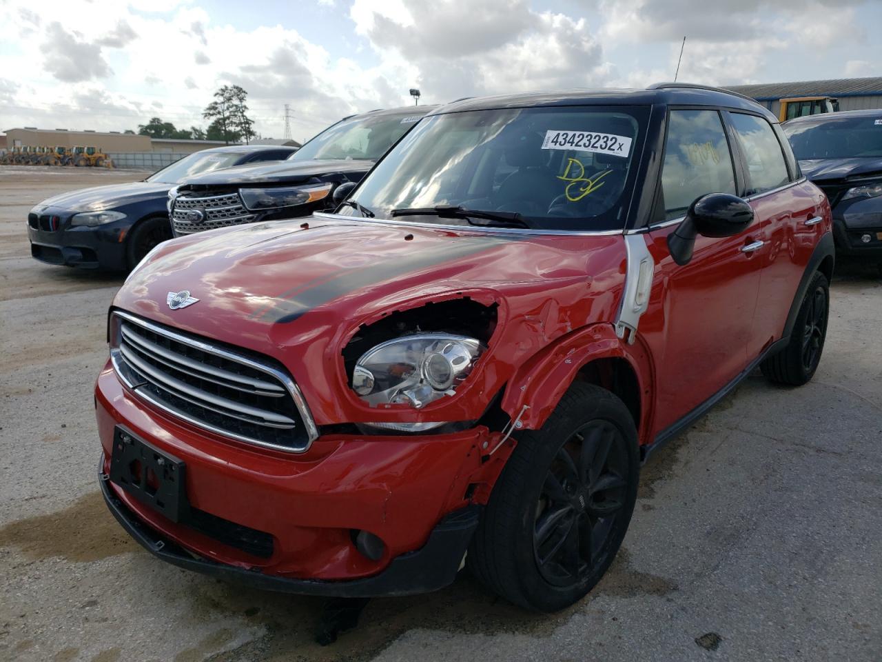 Photo 2 from auction – 2015 MINI COOPER COU with VIN WMWZB3C59FWR46515
