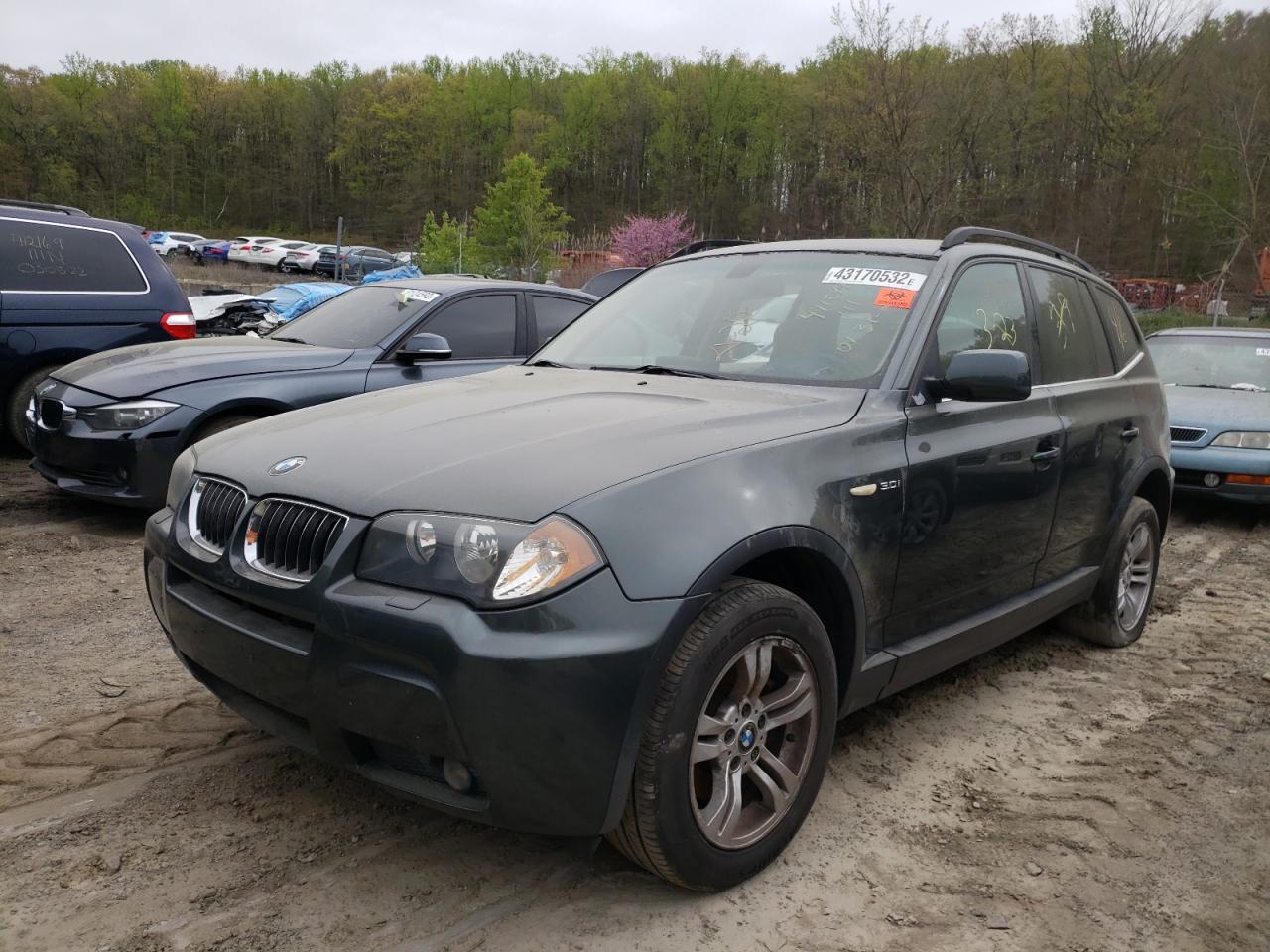 Photo 2 from auction – 2006 BMW X3 3.0I with VIN WBXPA93416WG81358