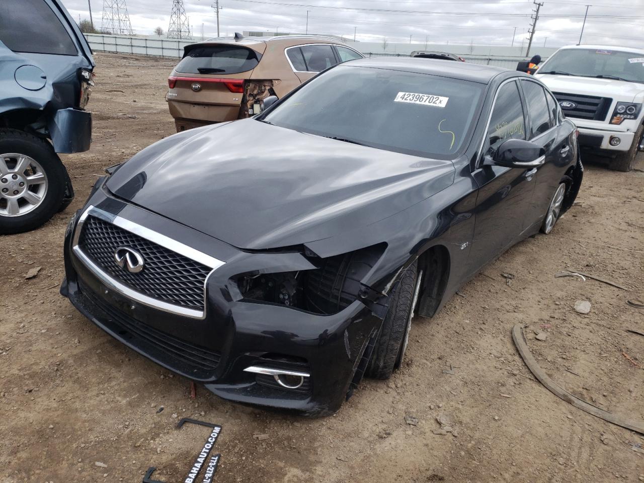 Foto 2 de la subasta – 2017 INFINITI Q50 BASE con VIN JN1CV7AP1HM640695