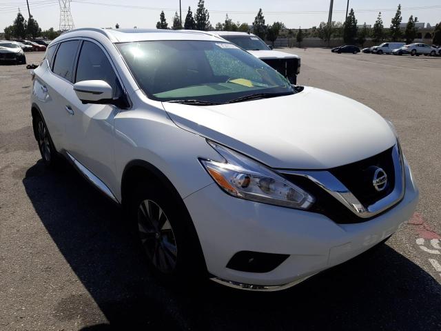 NISSAN MURANO S 2016 with VIN 5N1AZ2MG5GN130006 - Photo from auction