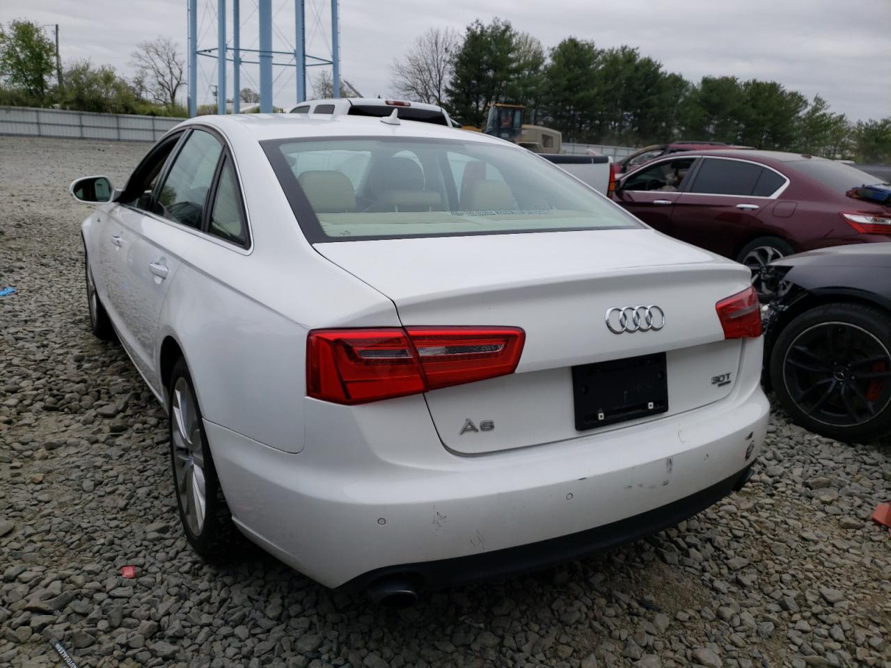 Photo 3 from auction – 2014 AUDI A6 PREMIUM with VIN WAUFGAFC3EN072718