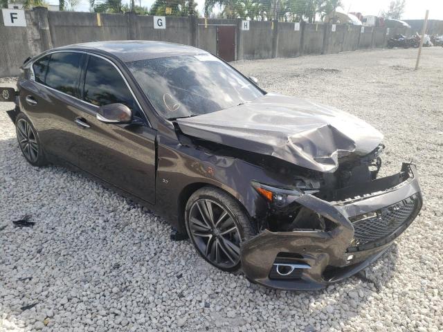Photo 1 from auction – 2014 INFINITI Q50 BASE with VIN JN1BV7AP7EM671666