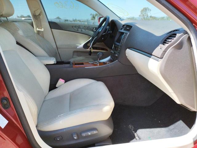 Photo 5 from auction – 2011 LEXUS IS 250 with VIN JTHBF5C26B2100921