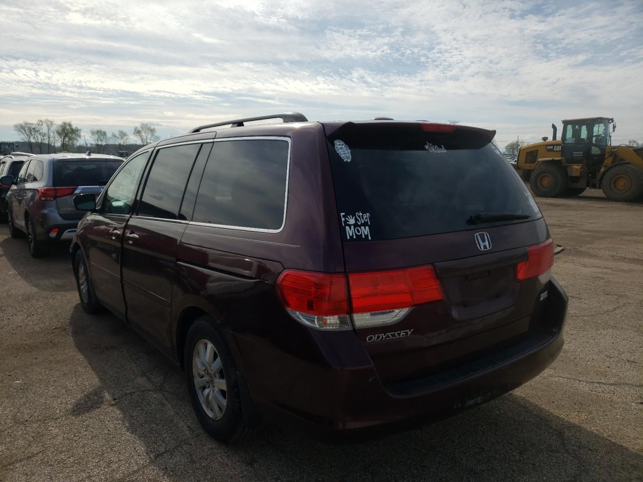 Photo 3 from auction – 2008 HONDA ODYSSEY EX with VIN 5FNRL38768B049265