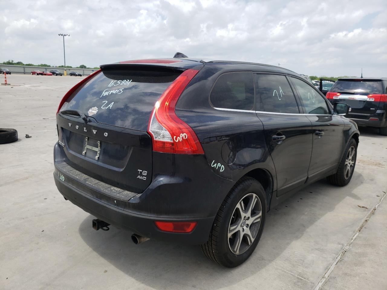 Photo 4 from auction – 2012 VOLVO XC60 T6 with VIN YV4902DZ4C2298263
