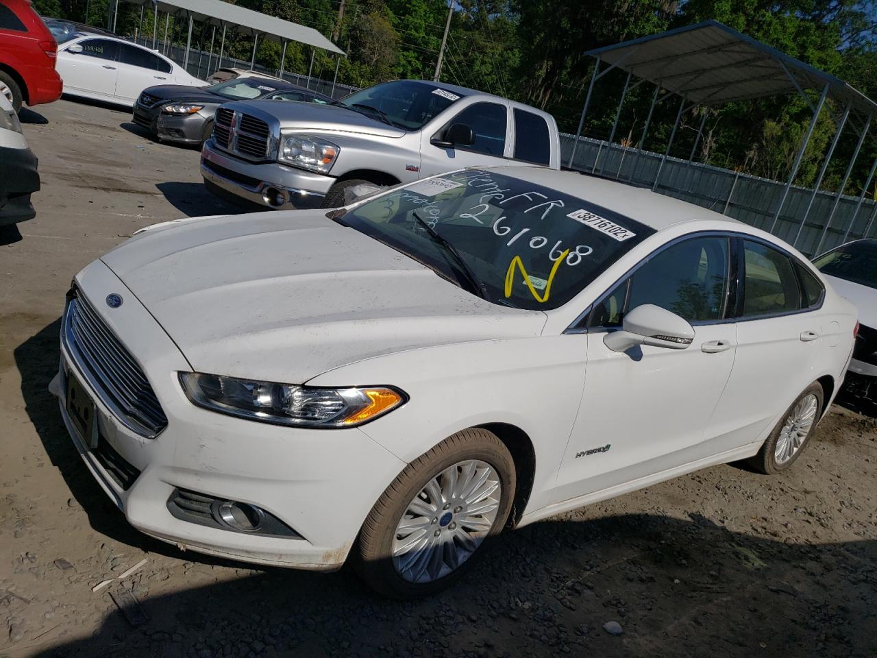 Photo 2 from auction – 2016 FORD FUSION SE with VIN 3FA6P0LU4GR261068