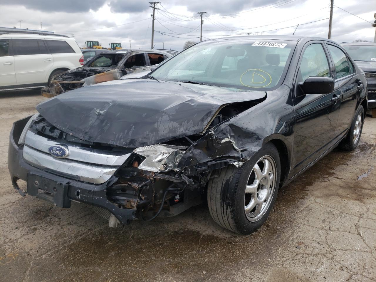 Photo 2 from auction – 2011 FORD FUSION SE with VIN 3FAHP0HA6BR158783