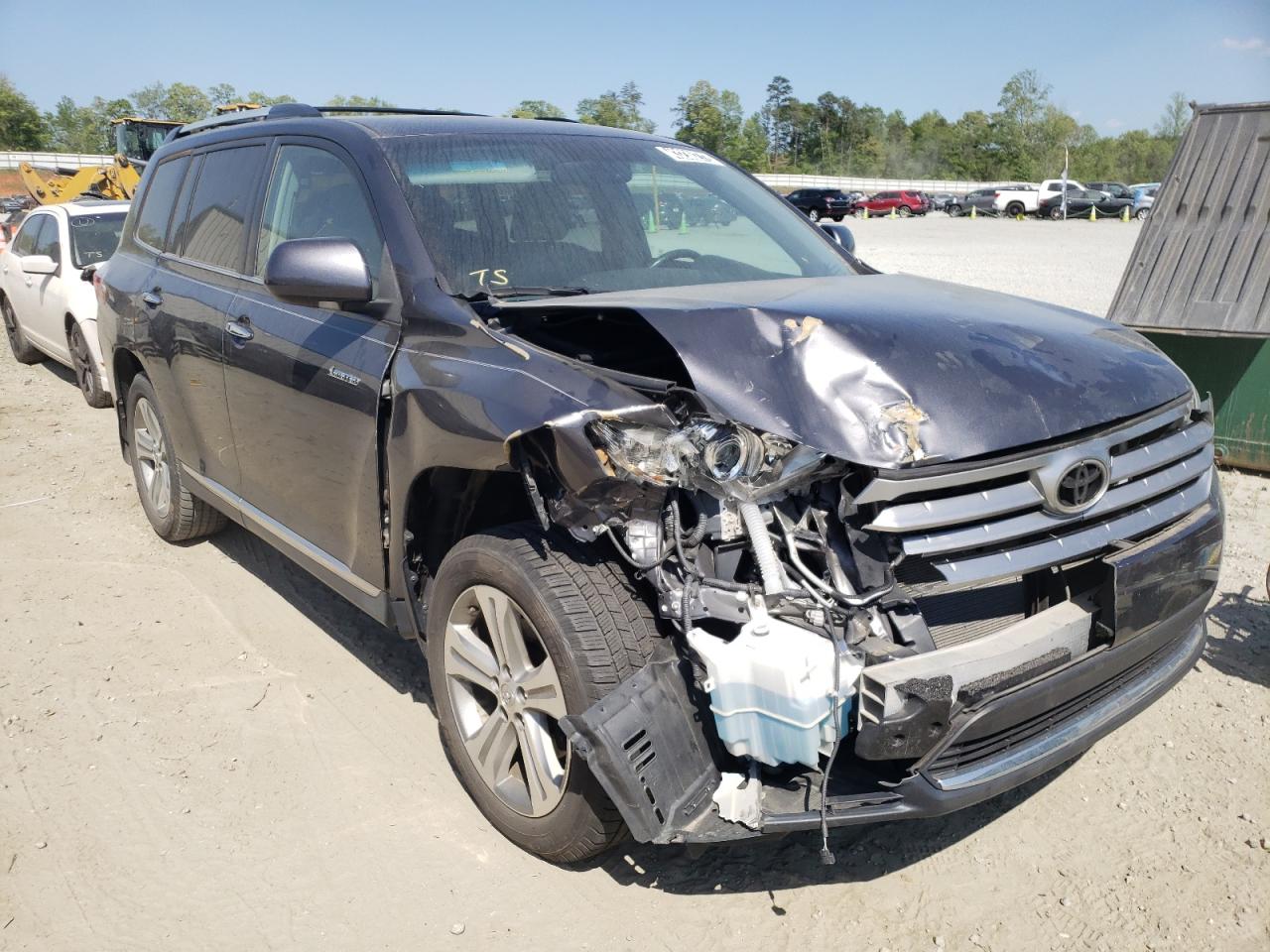 TOYOTA HIGHLANDER 2013 with VIN 5TDDK3EHXDS195233 - Photo from auction