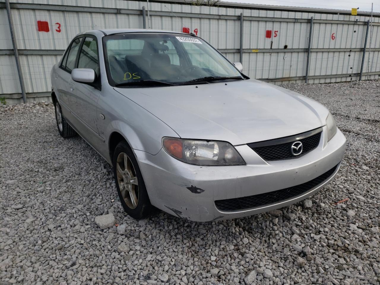 MAZDA PROTEGE DX 2003 with VIN JM1BJ225830121311 - Photo from auction