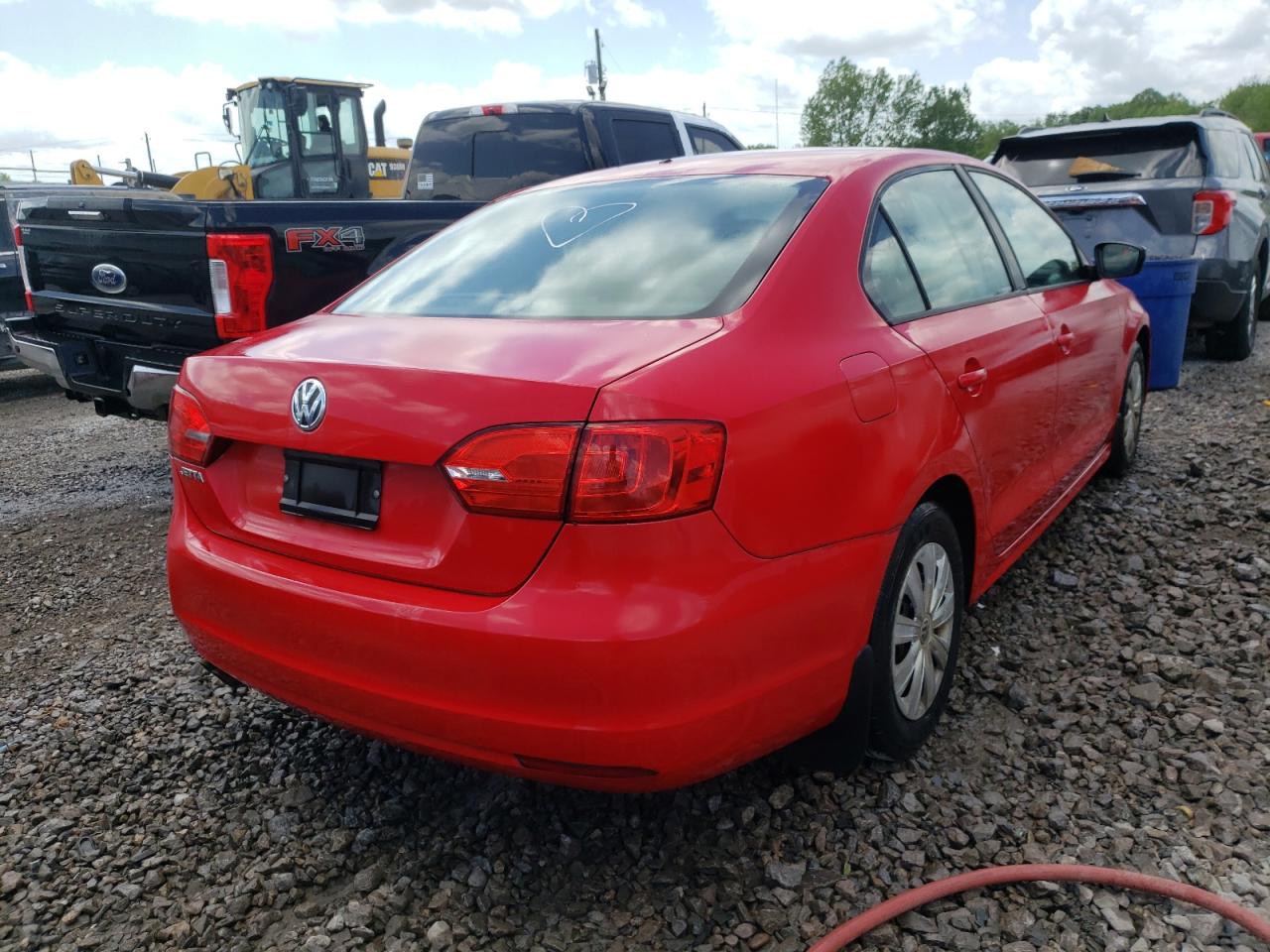 Photo 4 from auction – 2014 VOLKSWAGEN JETTA BASE with VIN 3VW2K7AJ2EM357359