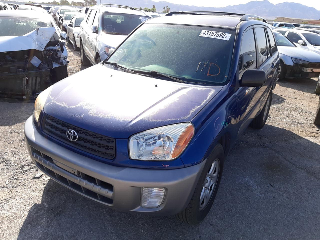Photo 2 from auction – 2003 TOYOTA RAV4 with VIN JTEGH20V036014203