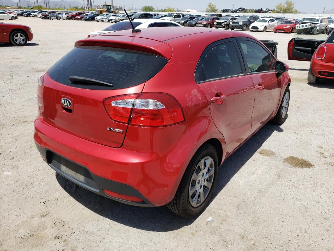 Photo 4 from auction – 2014 KIA RIO EX with VIN KNADN5A39E6387299