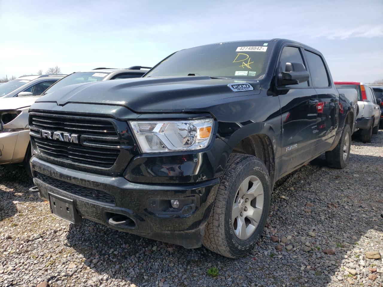 Photo 2 from auction – 2019 RAM 1500 BIG H with VIN 1C6SRFFT2KN753982