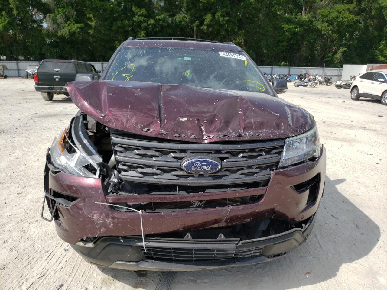 Photo 9 from auction – 2018 FORD EXPLORER X with VIN 1FM5K7D86JGB04599