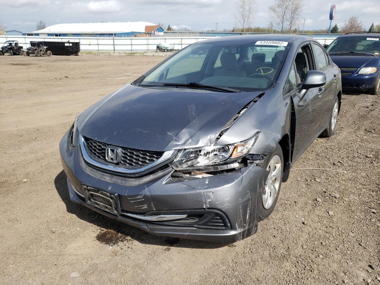 Photo 9 from auction – 2013 HONDA CIVIC LX with VIN 19XFB2F51DE097127