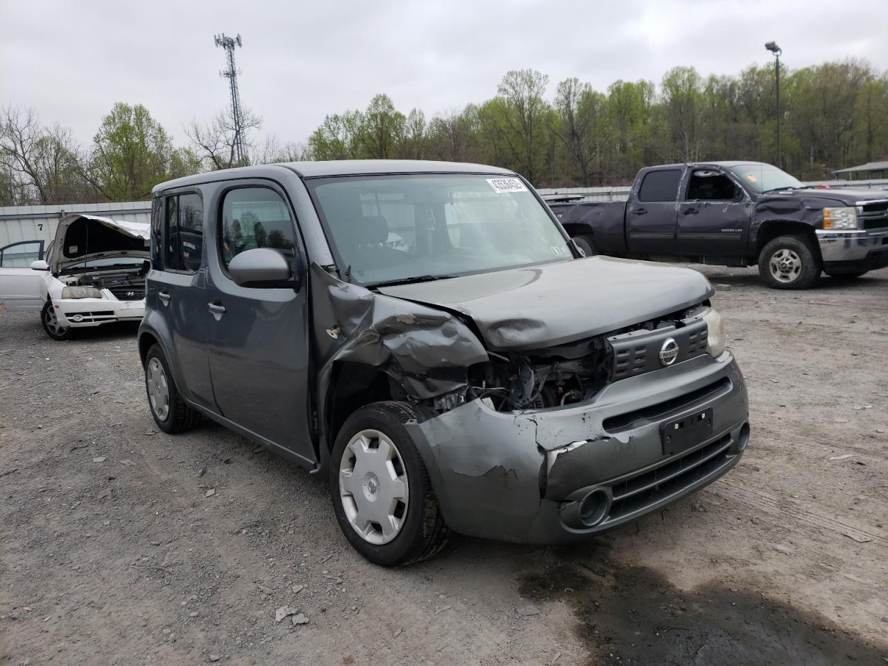 NISSAN CUBE BASE 2011 with VIN JN8AZ2KR6BT202400 - Photo from auction