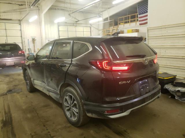 Photo 3 from auction – 2020 HONDA CR-V EX with VIN 7FARW2H56LE003237