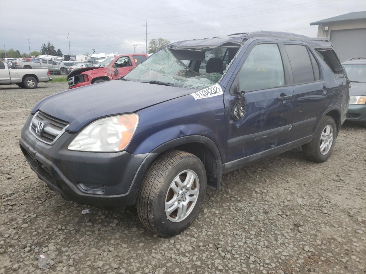 Photo 2 from auction – 2002 HONDA CR-V EX with VIN JHLRD78842C079191