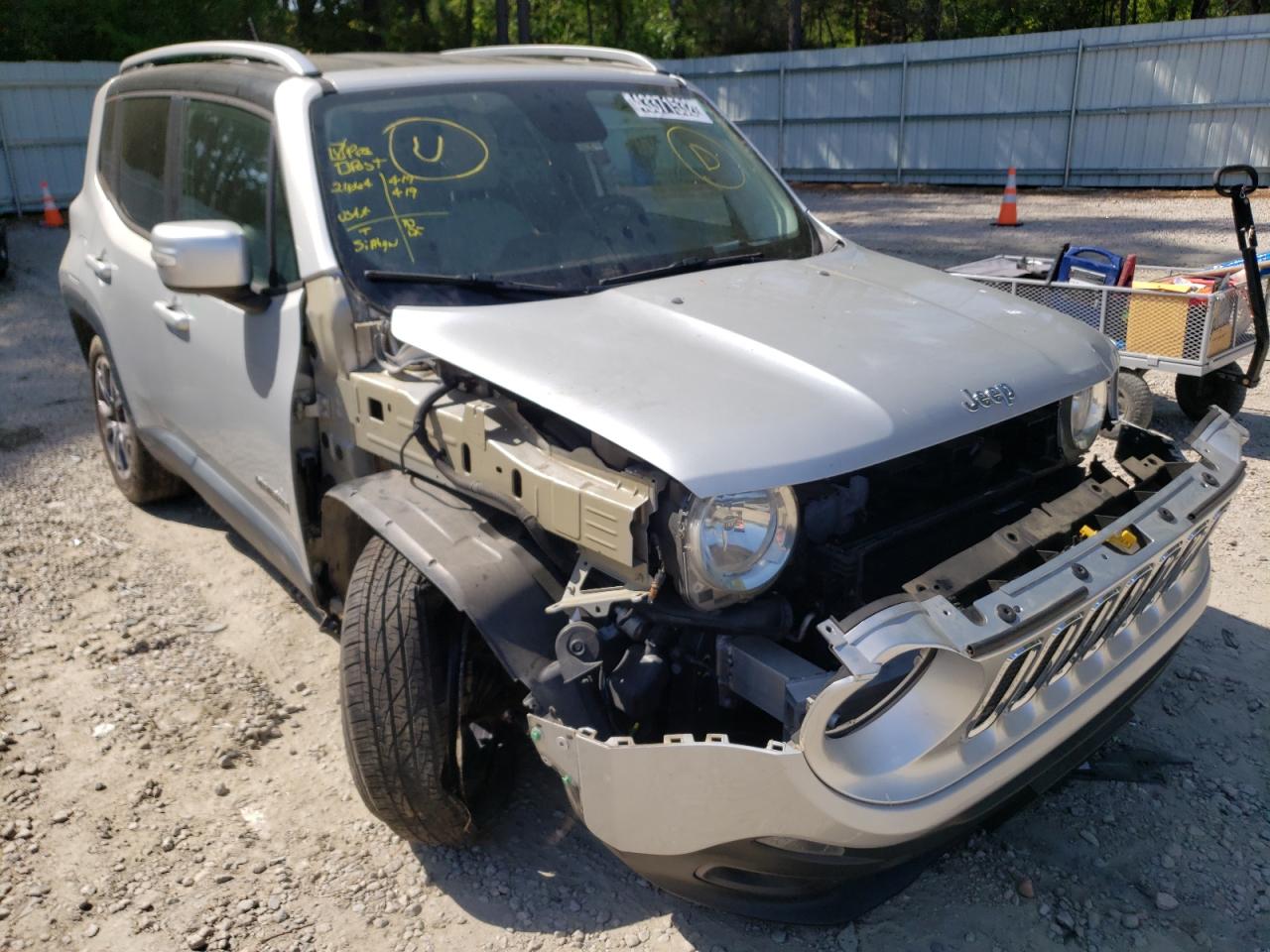 Photo 9 from auction – 2015 JEEP RENEGADE L with VIN ZACCJADT0FPB58890