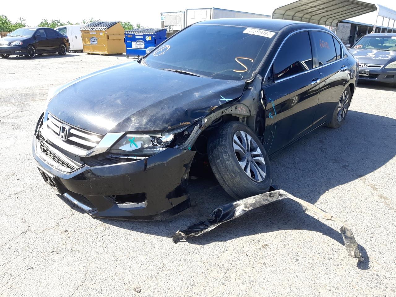 Photo 2 from auction – 2015 HONDA ACCORD LX with VIN 1HGCR2F38FA156162