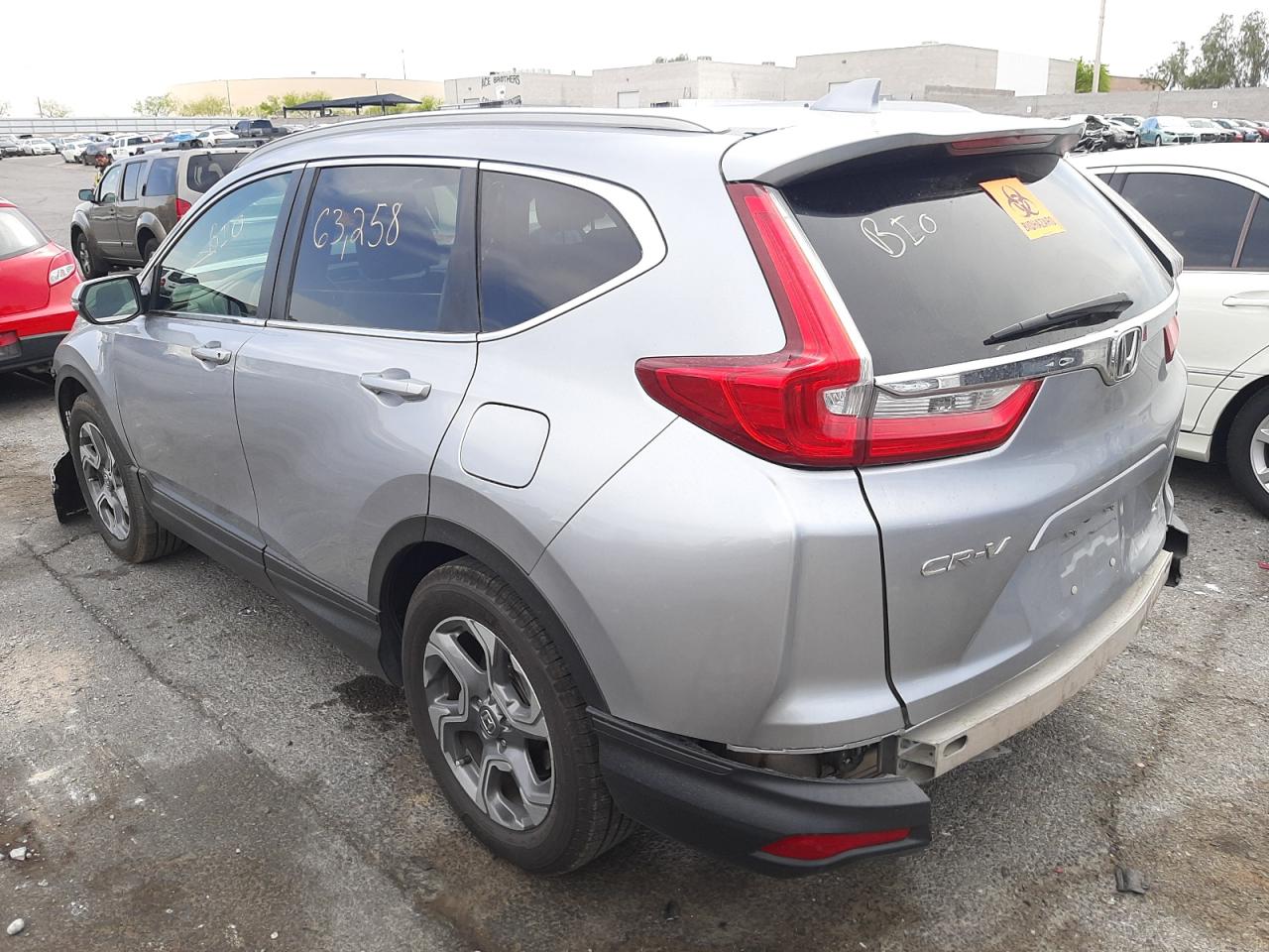 Photo 3 from auction – 2017 HONDA CR-V EXL with VIN 7FARW1H80HE016853
