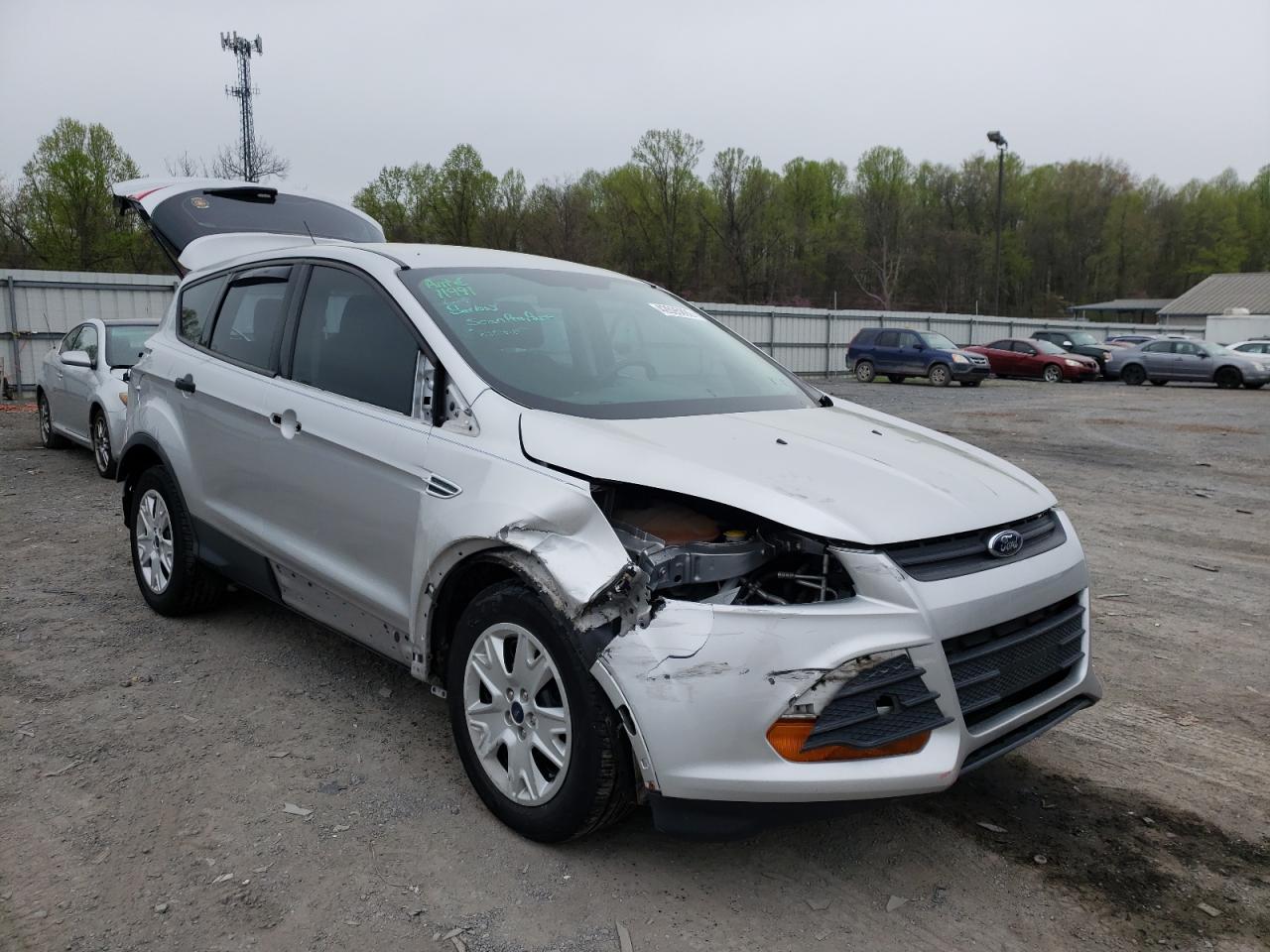 FORD ESCAPE S 2014 with VIN 1FMCU0F79EUD35503 - Photo from auction