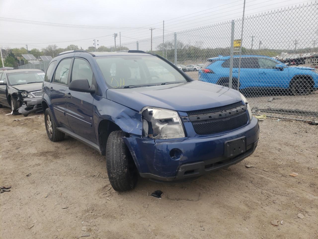 CHEVROLET EQUINOX LS 2008 with VIN 2CNDL13F186329125 - Photo from auction