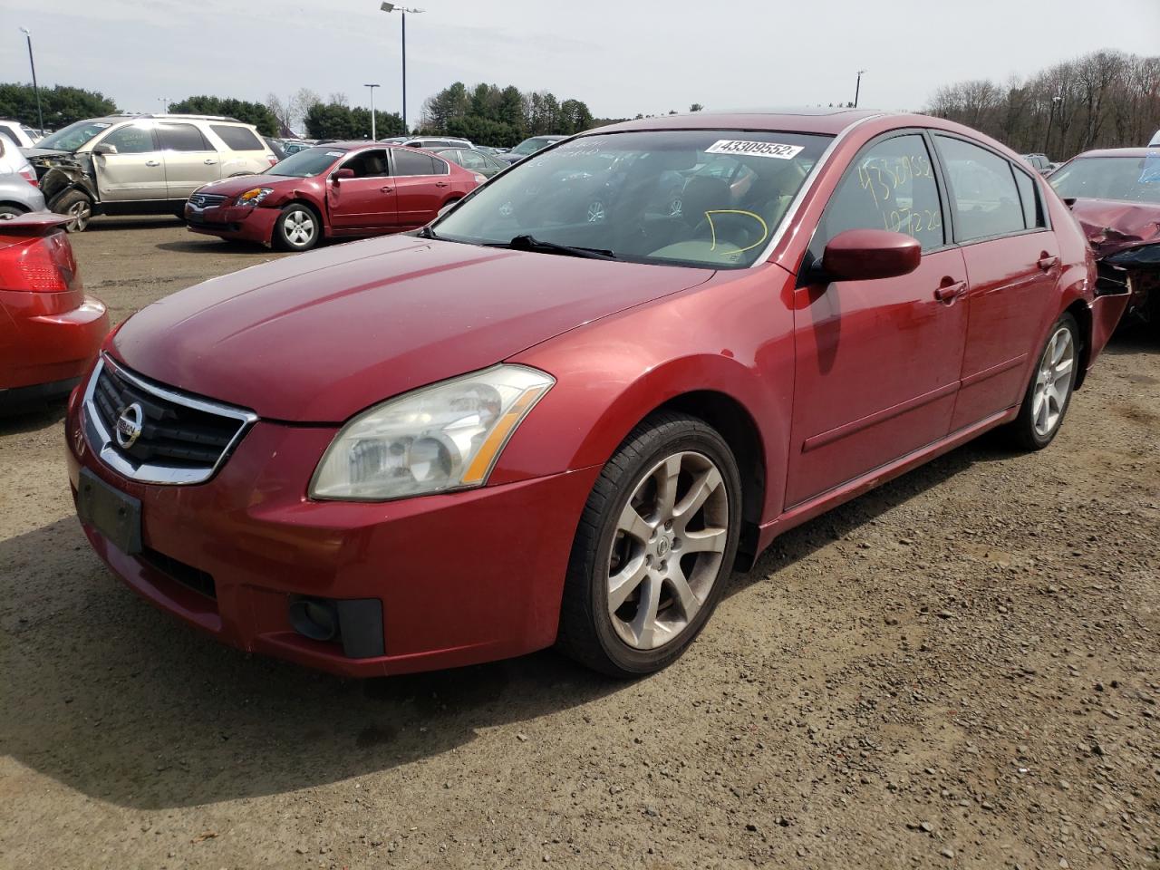 Photo 2 from auction – 2007 NISSAN MAXIMA SE with VIN 1N4BA41E47C835279