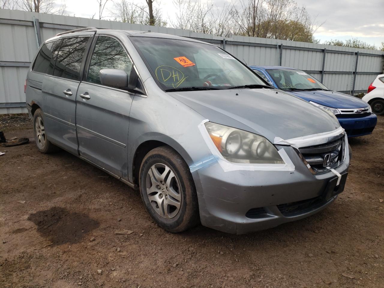 Photo 1 from auction – 2007 HONDA ODYSSEY EX with VIN 5FNRL387X7B011312