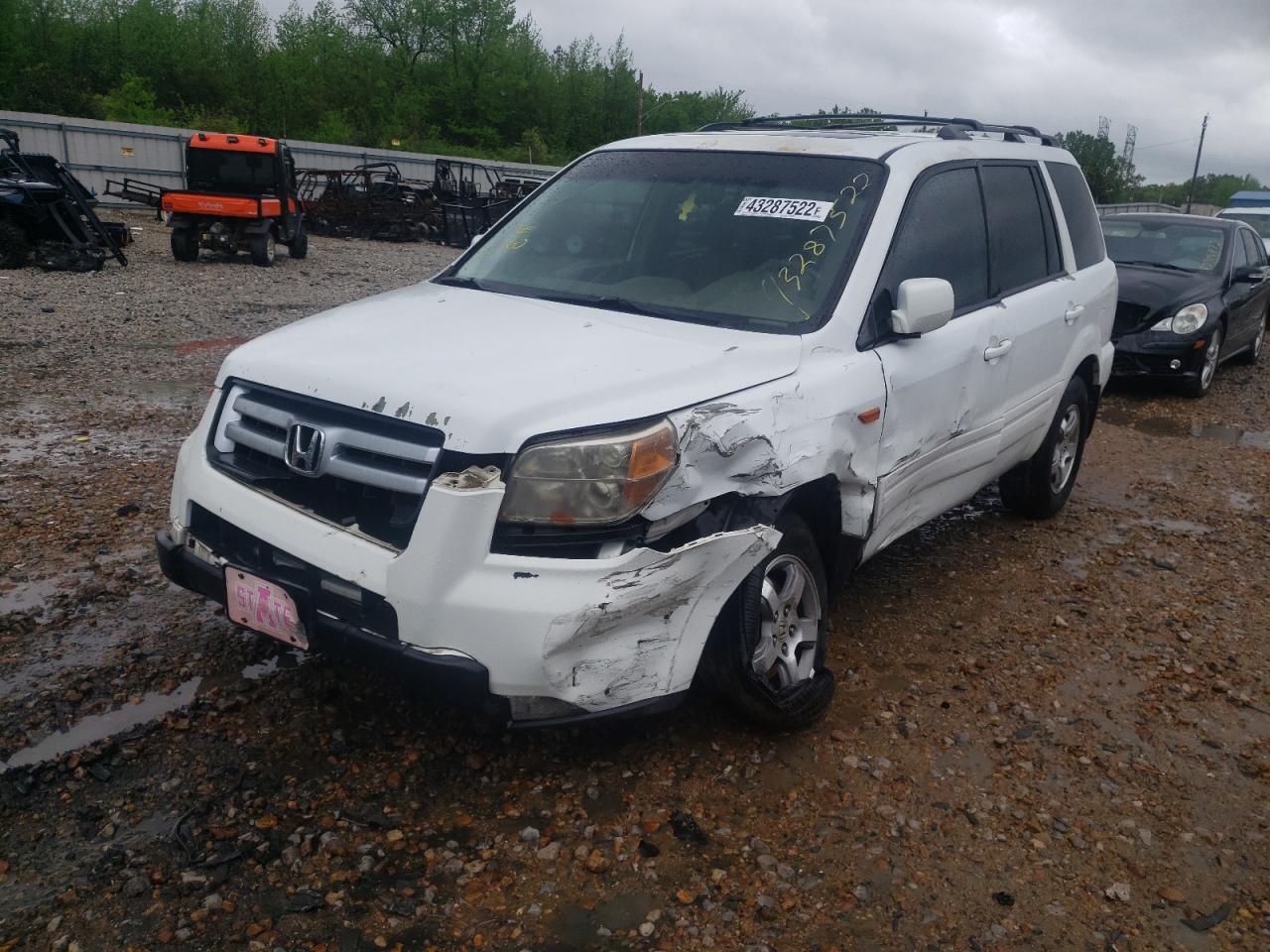 Photo 2 from auction – 2007 HONDA PILOT EXL with VIN 5FNYF28677B045020