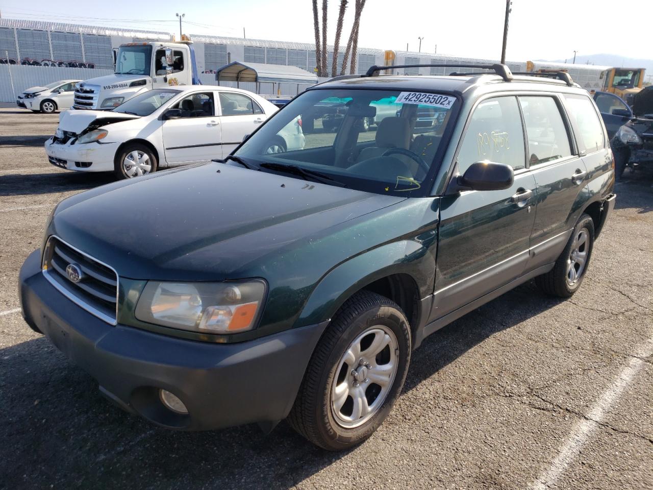 Photo 2 from auction – 2003 SUBARU FORESTER 2 with VIN JF1SG63633H749930