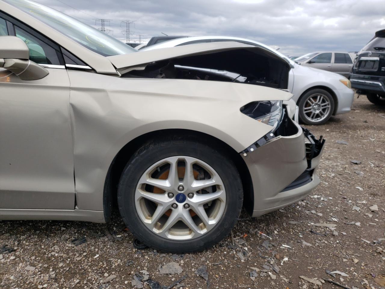 Photo 9 from auction – 2016 FORD FUSION SE with VIN 3FA6P0HD4GR143451