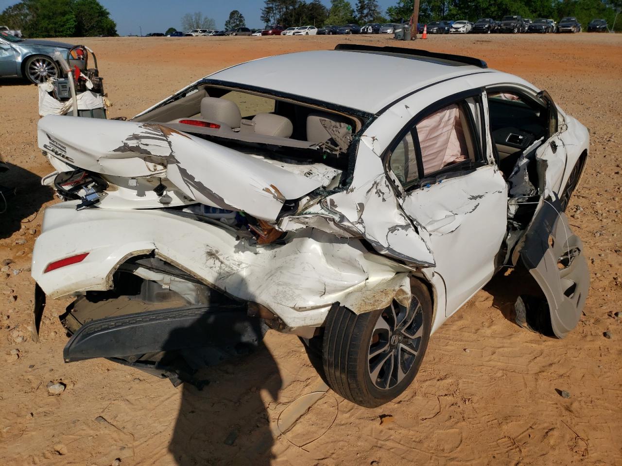 Photo 4 from auction – 2013 HONDA CIVIC EX with VIN 2HGFB2F88DH513173