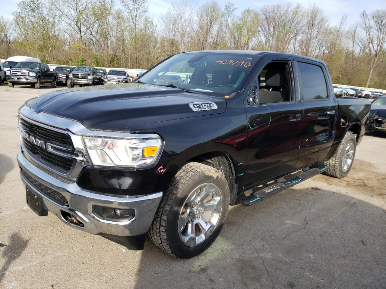 Photo 2 from auction – 2019 RAM 1500 BIG H with VIN 1C6SRFFTXKN733754