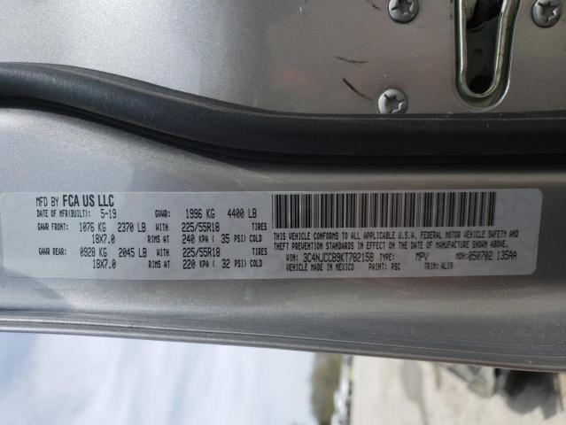 Photo 10 from auction – 2019 JEEP COMPASS LI with VIN 3C4NJCCB9KT782158